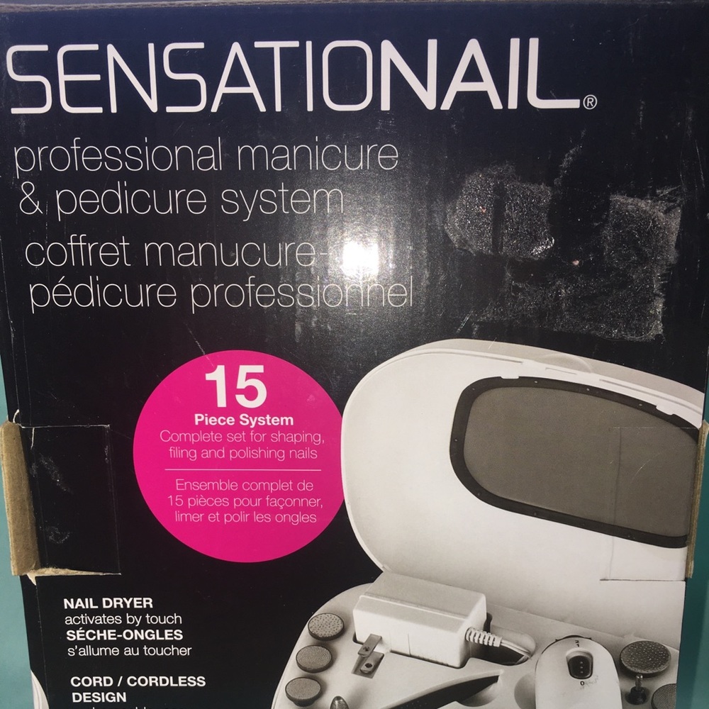Sensational pedicure and manicure system